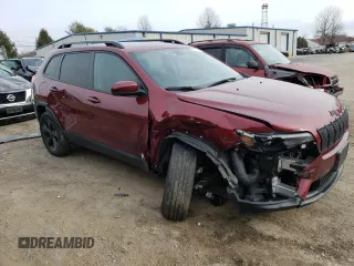 2020 Jeep Cherokee Latitude Plus z VIN 1C4PJMLX4LD593810, wystawiony jako Copart lot #87207954 z przebiegiem 58 928 mil mil oraz Szkoda całkowita • Salvage title. Historia ofert i sprzedaży dostępna na DreamBid. Obrazek 4.