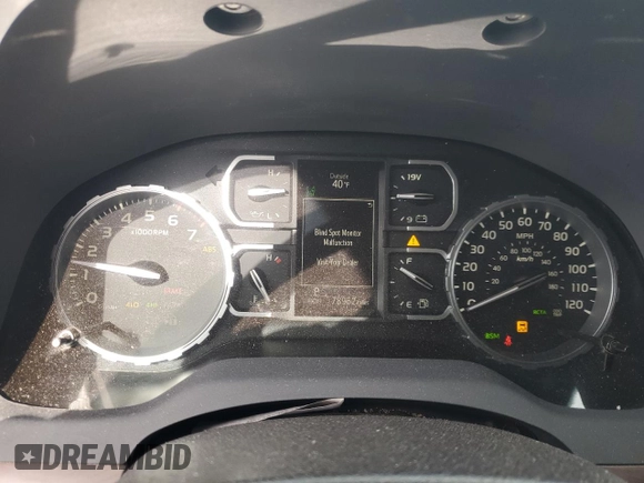 2021 Toyota Tundra Limited z VIN 5TFHY5F14MX985151, wystawiony jako Copart lot #45751005 z przebiegiem 78 962 mil mil oraz Szkoda całkowita • Salvage title. Historia ofert i sprzedaży dostępna na DreamBid. Obrazek 9.