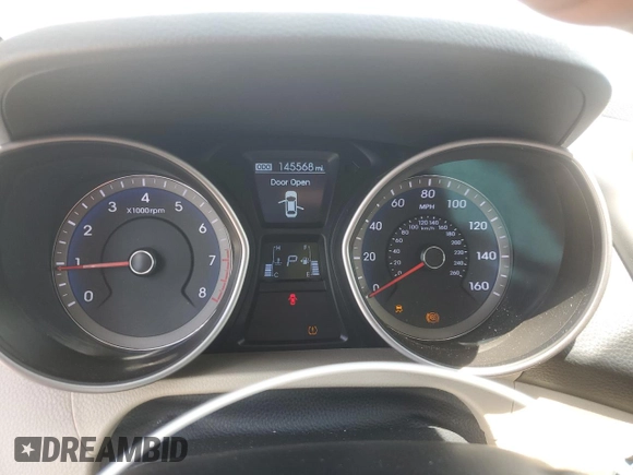 2013 Hyundai Elantra with VIN KMHD35LE3DU083771, listed as a Copart auction lot 60234595 with 145,568 mi miles and Salvage title. Bid and sale history available at DreamBid. Image 9.
