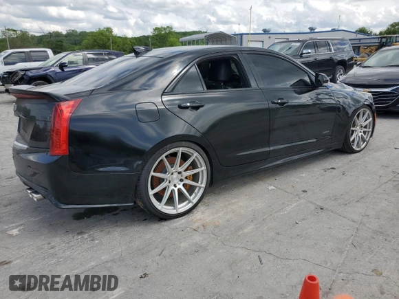 2016 Cadillac ATS-V with VIN 1G6AN5SYXG0153410, listed as a Copart auction lot 54122365 with 73,771 mi miles and Clean Title. Bid and sale history available at carsss.com. Image 3.