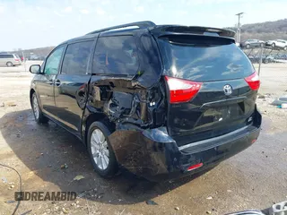 2017 Toyota Sienna XLE с VIN 5TDDZ3DC5HS146786, выставлен на аукционе IAAI как лот 41635018 с пробегом 64 942 миль миль и . История ставок и продаж доступна на DreamBid. Изображение 3.