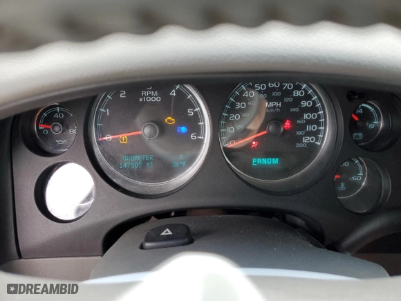 2013 Chevrolet Silverado 1500 LTZ with VIN 3GCPKTE73DG337084, listed as a Copart auction lot 44336985 with 147,507 mi miles and Salvage Title. Bid and sale history available at carsss.com. Image 9.