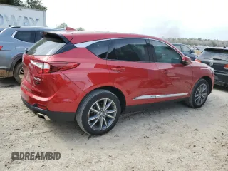 2023 Acura RDX w/Technology Package with VIN 5J8TC1H53PL009053, listed as a Copart auction lot 47217595 with 3,966 mi miles and Salvage Title. Bid and sale history available at carsss.com. Image 3.