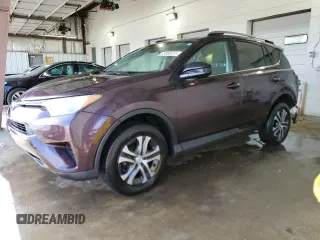 2018 Toyota RAV4 LE with VIN 2T3BFREV2JW724060, listed as a Copart auction lot 49888915 with 49,311 mi miles and Salvage Title. Bid and sale history available at DreamBid. Image 1.
