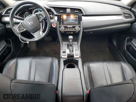 2017 Honda Civic Sedan EX-L with VIN 2HGFC1F77HH658290, listed as a Copart auction lot 47558385 with 97,725 mi miles and Salvage Title. Bid and sale history available at carsss.com. Image 8.