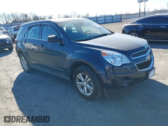 2015 Chevrolet Equinox LS with VIN 2GNALAEK3F1162463, listed as a IAAI auction lot 41299412 with 39,599 mi miles and . Bid and sale history available at DreamBid. Image 1.