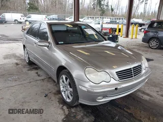 2003 Mercedes-Benz C 230 Kompressor with VIN WDBRF40J43F385553, listed as a IAAI auction lot 41614596 with 196,640 mi miles and . Bid and sale history available at DreamBid. Image 1.