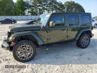 2024 Jeep Wrangler High Altitude с VIN 1C4RJXU67RW230592, выставлен на аукционе Copart как лот 55451425 с пробегом 17 304 миль миль и Списание • Salvage title. История ставок и продаж доступна на DreamBid. Изображение 1.