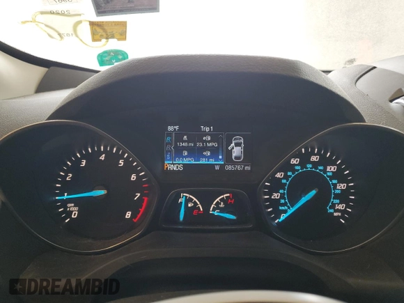 2016 Ford Escape Titanium with VIN 1FMCU9JX0GUA99032, listed as a Copart auction lot 58786755 with 85,767 mi miles and Clean title. Bid and sale history available at DreamBid. Image 9.