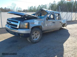 2007 Chevrolet Silverado 1500 LTZ with VIN 3GCEK13M47G546553, listed as a IAAI auction lot 41587237 with 1 mi miles. Bid and sale history available at carsss.com. Image 2.