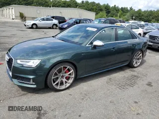 2018 Audi S4 Prestige with VIN WAUC4AF41JA007937, listed as a Copart auction lot 68264994 with 51,902 mi miles and Salvage Title. Bid and sale history available at carsss.com. Image 1.