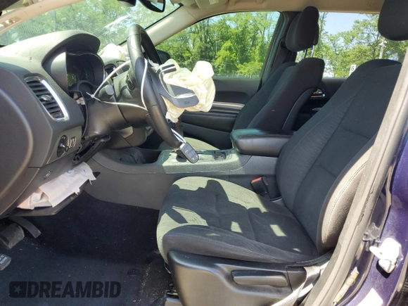 2018 Dodge Durango SXT with VIN 1C4RDJAG4JC161335, listed as a Copart auction lot 57243095 with 74,690 mi miles and Salvage title. Bid and sale history available at DreamBid. Image 7.