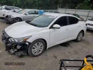 2021 Nissan Sentra S z VIN 3N1AB8BV4MY323164, wystawiony jako Copart lot #54753385 z przebiegiem 43 625 mil mil oraz Szkoda całkowita • Salvage title. Historia ofert i sprzedaży dostępna na DreamBid. Obrazek 1.