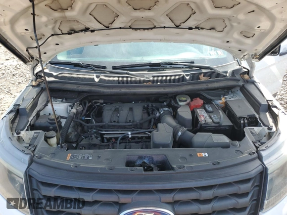 2016 Ford Utility Police Interceptor with VIN 1FM5K8AR5GGC35650, listed as a Copart auction lot 54337335 with 156,248 mi miles and Salvage Title. Bid and sale history available at carsss.com. Image 12.