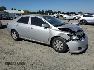 2010 Toyota Corolla with VIN 1NXBU4EE1AZ262415, listed as a Copart auction lot 62133055 with Not provided miles and Clean title. Bid and sale history available at DreamBid. Image 4.