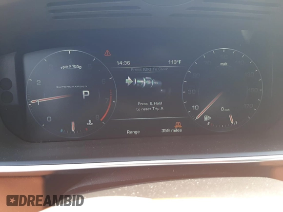 2016 Land Rover Range Rover Sport Autobiography with VIN SALWV2EF6GA559585, listed as a Copart auction lot 69336364 with 359 mi miles and Salvage title. Bid and sale history available at DreamBid. Image 9.