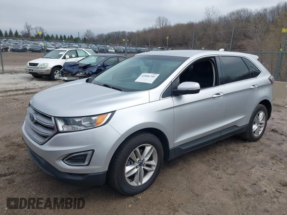 2016 Ford Edge SEL with VIN 2FMPK3J90GBC09508, listed as a IAAI auction lot 42006701 with 152,077 mi miles. Bid and sale history available at carsss.com. Image 17.