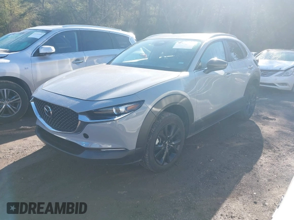 2025 Mazda CX-30 2.5 S Select Sport with VIN 3MVDMBBM7SM757977, listed as a IAAI auction lot 41483138 with 6,435 mi miles. Bid and sale history available at carsss.com. Image 17.