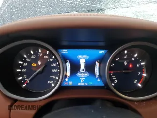 2019 Maserati Ghibli S Q4 GranLusso with VIN ZAM57YTL5K1324320, listed as a Copart auction lot 79184904 with 39,368 mi miles and Salvage Title. Bid and sale history available at carsss.com. Image 9.