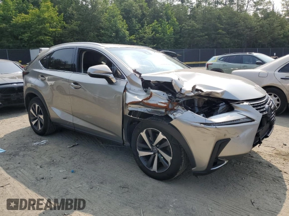2018 Lexus NX 300 with VIN JTJBARBZ3J2157367, listed as a Copart auction lot 59211665 with 112,780 mi miles and Salvage title. Bid and sale history available at DreamBid. Image 4.