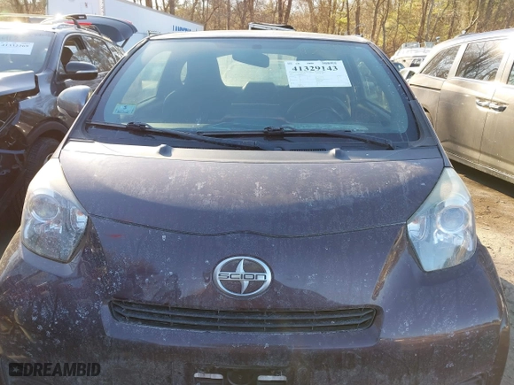 2014 Scion iQ with VIN JTNJJXB09EJ030215, listed as a IAAI auction lot 41329143 with 126,954 mi miles. Bid and sale history available at carsss.com. Image 6.