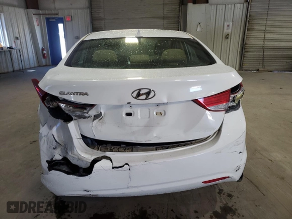 2013 Hyundai Elantra Limited z VIN 5NPDH4AE8DH319666, wystawiony jako Copart lot #54671365 z przebiegiem 89 473 mil mil oraz Szkoda całkowita • Salvage title. Historia ofert i sprzedaży dostępna na DreamBid. Obrazek 6.