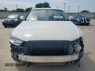 2017 Audi Q3 Premium with VIN WA1BCCFS4HR014916, listed as a Copart auction lot 57602295 with 92,348 mi miles and Salvage title. Bid and sale history available at DreamBid. Image 5.