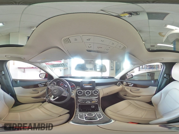 2017 Mercedes-Benz C 300 with VIN 55SWF4KB2HU215695, listed as a Copart auction lot 51107705 with 75,377 mi miles and Salvage Title. Bid and sale history available at carsss.com. Image 13.