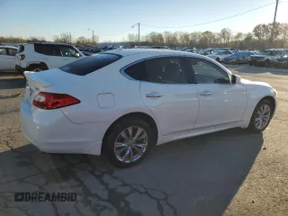 2012 Infiniti M37 with VIN JN1BY1AR3CM395120, listed as a Copart auction lot 78473494 with 126,159 mi miles and Salvage Title. Bid and sale history available at carsss.com. Image 3.