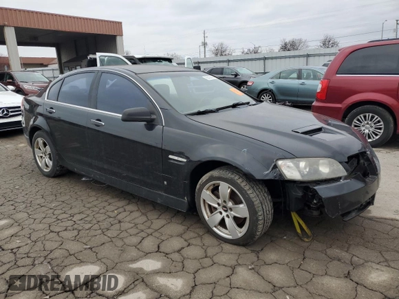 2009 Pontiac G8 with VIN 6G2ER57759L194880, listed as a Copart auction lot 86408424 with 0 mi miles and Clean Title. Bid and sale history available at carsss.com. Image 4.