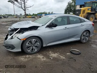 2018 Honda Civic EX-T z VIN 2HGFC1F30JH646002, wystawiony jako Copart lot #61429355 z przebiegiem 83 973 mil mil oraz Szkoda całkowita • Salvage title. Historia ofert i sprzedaży dostępna na DreamBid. Obrazek 1.