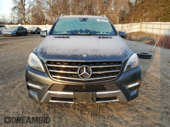 2014 Mercedes-Benz M 350 with VIN 4JGDA2EB4EA424086, listed as a Copart auction lot 48661845 with 131,818 mi miles and Salvage Title. Bid and sale history available at DreamBid. Image 5.