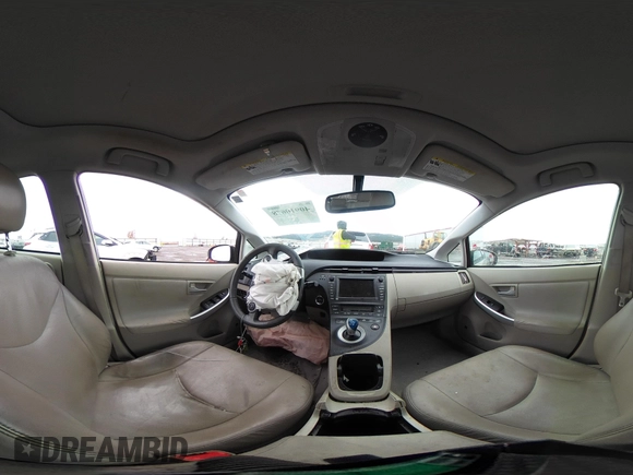 2010 Toyota Prius II with VIN JTDKN3DU2A0205717, listed as a IAAI auction lot 40910678 with 62,207 mi miles. Bid and sale history available at carsss.com. Image 20.