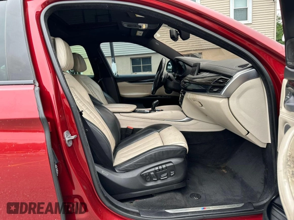 2015 BMW X6 xDrive50i with VIN 5UXKU6C59F0F93634, listed as a Copart auction lot 68158794 with 109,923 mi miles and Clean Title. Bid and sale history available at carsss.com. Image 6.