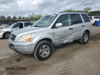 2003 Honda Pilot EX with VIN 2HKYF18473H543822, listed as a Copart auction lot 50526285 with 311,820 mi miles and Salvage Title. Bid and sale history available at carsss.com. Image 1.