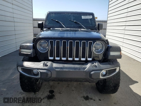 2018 Jeep Wrangler Unlimited Sahara with VIN 1C4HJXEG8JW271790, listed as a Copart auction lot 50260905 with 77,762 mi miles and Clean Title. Bid and sale history available at carsss.com. Image 5.