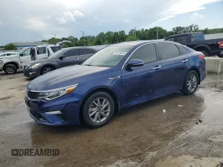 2019 Kia Optima LX z VIN 5XXGT4L35KG328695, wystawiony jako Copart lot #59176535 z przebiegiem 46 093 mil mil oraz Szkoda całkowita • Salvage title. Historia ofert i sprzedaży dostępna na DreamBid. Obrazek 1.