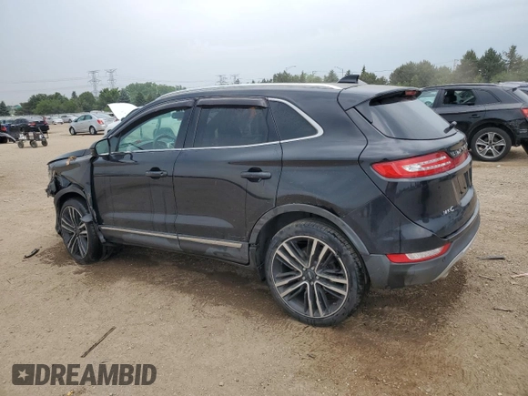 2017 Lincoln MKC Reserve z VIN 5LMTJ3DH2HUL46883, wystawiony jako Copart lot #60830925 z przebiegiem 56 077 mil mil oraz Szkoda całkowita • Salvage title. Historia ofert i sprzedaży dostępna na DreamBid. Obrazek 2.