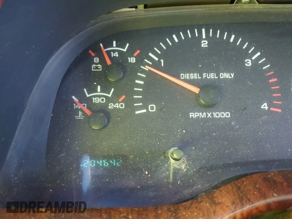 2001 Dodge Ram 2500 with VIN 3B7KC23651G740703, listed as a IAAI auction lot 42083881 with 204,642 mi miles. Bid and sale history available at carsss.com. Image 7.