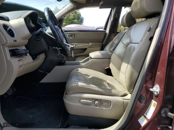2013 Honda Pilot EX-L with VIN 5FNYF4H7XDB019737, listed as a Copart auction lot 50461335 with 154,181 mi miles and Salvage Title. Bid and sale history available at carsss.com. Image 7.