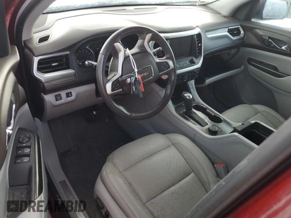 2018 GMC Acadia SLT with VIN 1GKKNMLA1JZ211084, listed as a Copart auction lot 46196515 with Not Provided miles and Non Repairable. Bid and sale history available at DreamBid. Image 8.