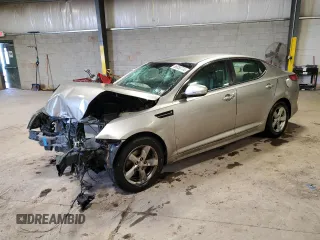2015 Kia Optima LX with VIN KNAGM4A71F5547177, listed as a Copart auction lot 86856774 with Not Provided miles and Salvage Title. Bid and sale history available at DreamBid. Image 1.