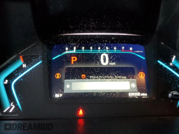 2021 Honda Odyssey EX-L with VIN 5FNRL6H74MB010119, listed as a Copart auction lot 44218835 with 39,350 mi miles and Salvage Title. Bid and sale history available at DreamBid. Image 9.