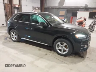 2021 Audi Q5 Premium with VIN WA1AAAFY0M2128148, listed as a IAAI auction lot 41240680 with 37,977 mi miles. Bid and sale history available at carsss.com. Image 1.