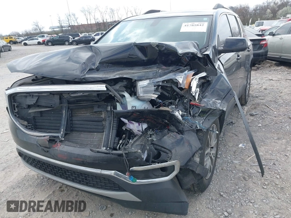 2017 GMC Acadia SLE with VIN 1GKKNLLA2HZ173286, listed as a IAAI auction lot 41785842 with Not Provided miles and . Bid and sale history available at DreamBid. Image 6.