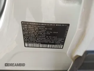 2022 Volkswagen Tiguan S z VIN 3VV1B7AX2NM001840, wystawiony jako IAAI lot #41425588 z przebiegiem 28 720 mil mil oraz . Historia ofert i sprzedaży dostępna na DreamBid. Obrazek 9.