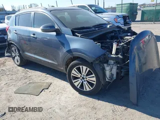 2015 Kia Sportage EX with VIN KNDPC3AC4F7709546, listed as a IAAI auction lot 40968676 with 129,743 mi miles and . Bid and sale history available at DreamBid. Image 1.