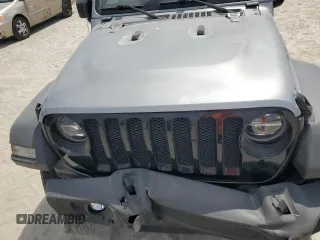 2020 Jeep Wrangler Unlimited Willys with VIN 1C4HJXDG7LW186671, listed as a Copart auction lot 54090865 with 67,882 mi miles and Salvage title. Bid and sale history available at DreamBid. Image 12.