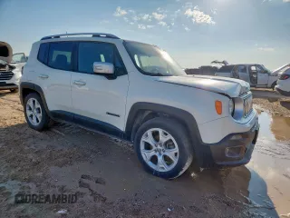 2018 Jeep Renegade Limited z VIN ZACCJADB1JPH47503, wystawiony jako Copart lot #60557265 z przebiegiem 91 226 mil mil oraz Czysty tytuł • Clean title. Historia ofert i sprzedaży dostępna na DreamBid. Obrazek 4.