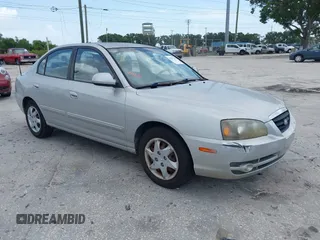 2006 Hyundai Elantra GLS with VIN KMHDN46D36U371851, listed as a IAAI auction lot 42507548 with 69,995 mi miles and . Bid and sale history available at DreamBid. Image 1.